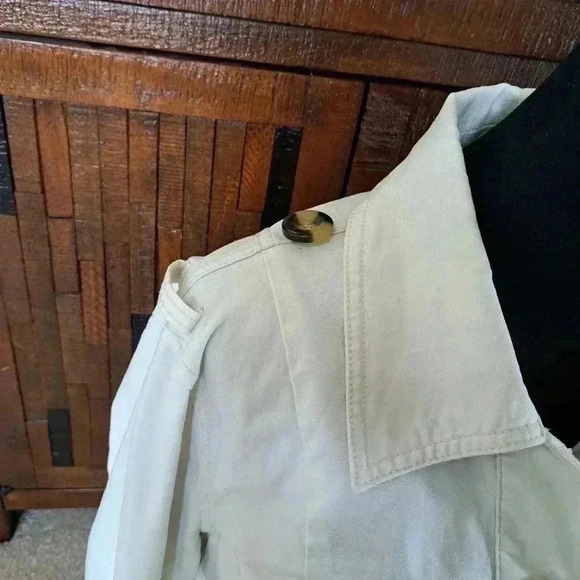Cabi Kenya Jacket Women's Size Medium  Bone/Cream Coloured Utility Jacket - Picture 8 of 16